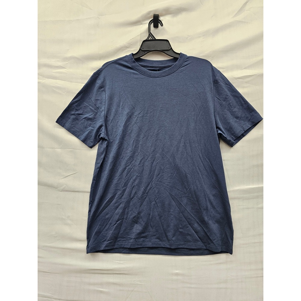 Goodfellow & Co Mens SS Comfort T-Shirt Navy Cotton Blend Casual Size Medium
